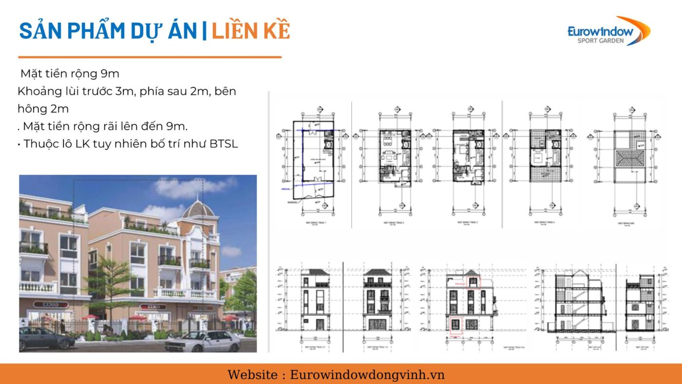 Eurowindow Đông Vĩnh – Eurowindow Sport Garden Đông Vĩnh Vinh Nghệ A