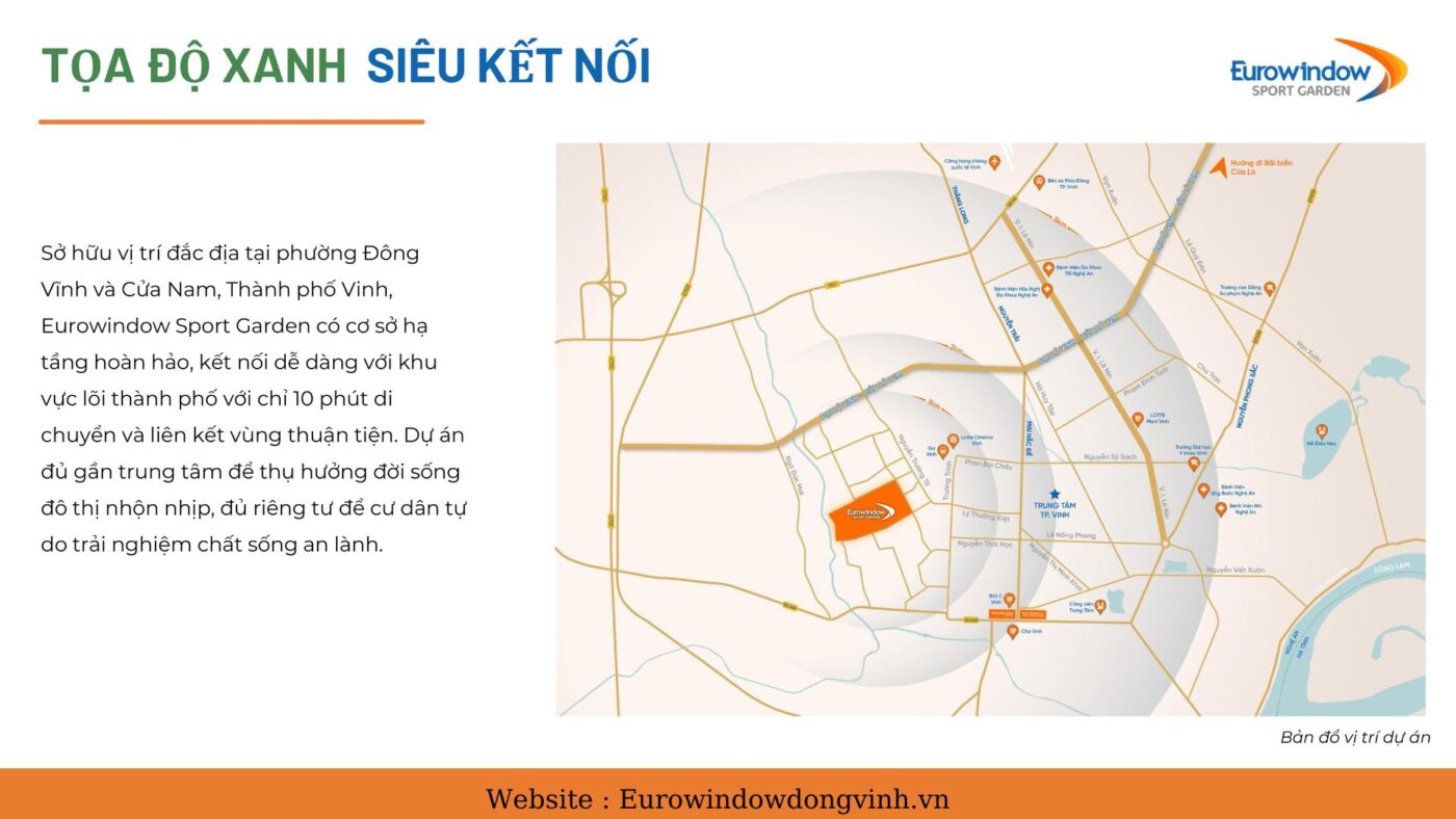 Eurowindow Đông Vĩnh – Eurowindow Sport Garden Đông Vĩnh Vinh Nghệ A