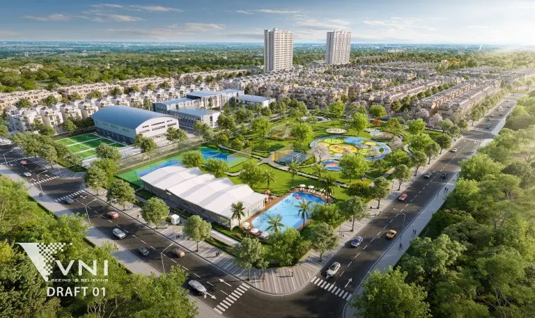 dự án eurowindow sport garden đông vĩnh phối cảnh