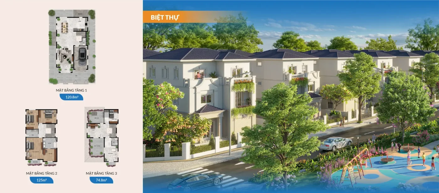 Biệt thự Eurowindow Sport Garden Đông Vĩnh