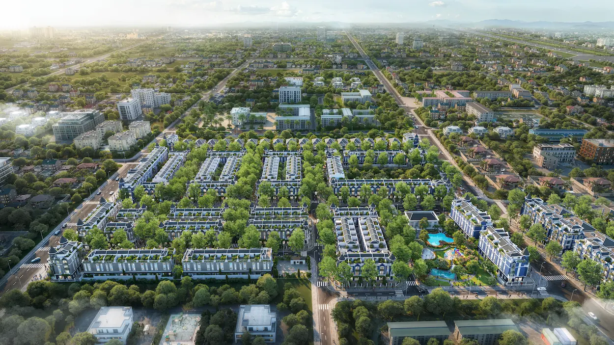 phối cảnh tổng thể Eurowindow Nghi Phú 3