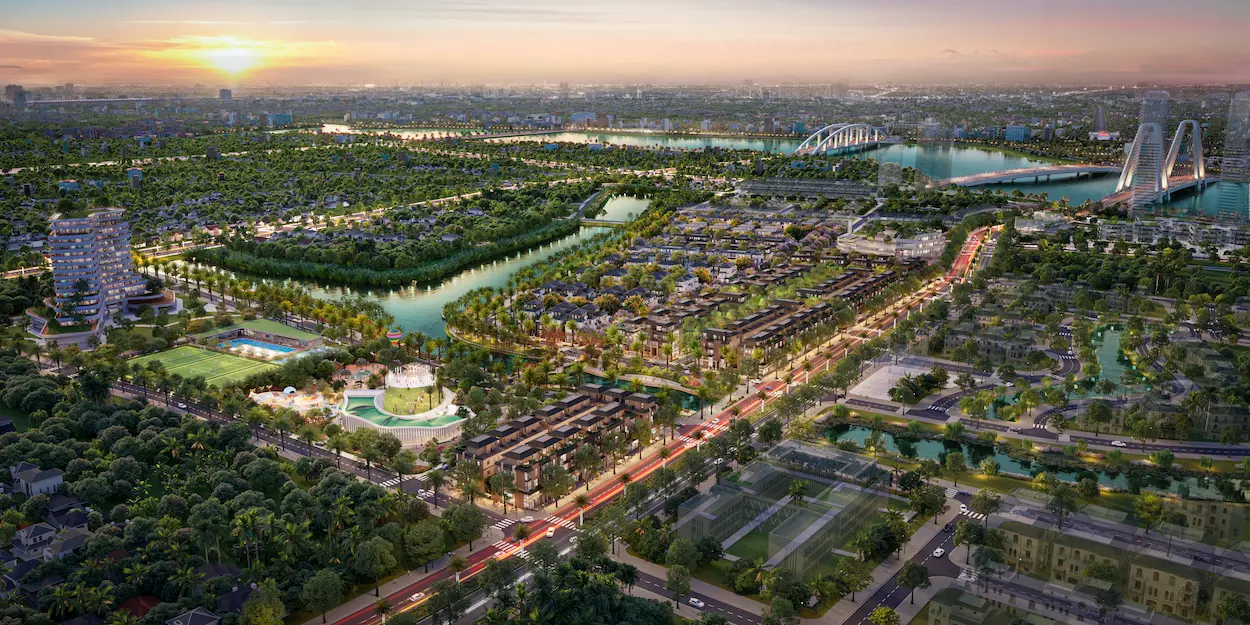 THE SENSIA - PHỐI CẢNH TỔNG THỂ - Dự án Trí Dương