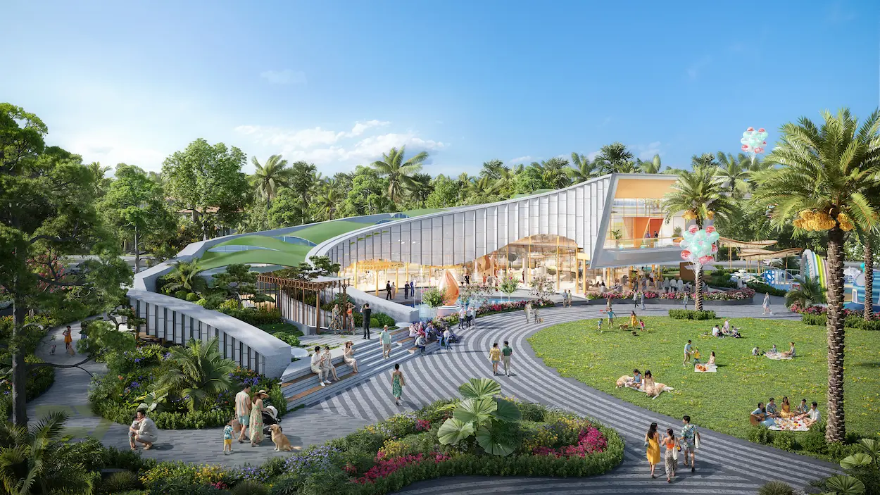 THE SENSIA - PHỐI CẢNH VĂN PHÒNG BÁN HÀNG 6SENSES - Dự án Trí Dương