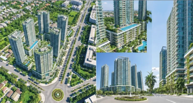 Phối cảnh quy hoạch dự kiến tổ hợp căn hộ cao cấp Sun Group Trường Vinh ( Thành phố Vinh cũ )